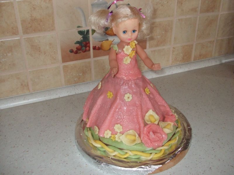 Můj první dort - panenka