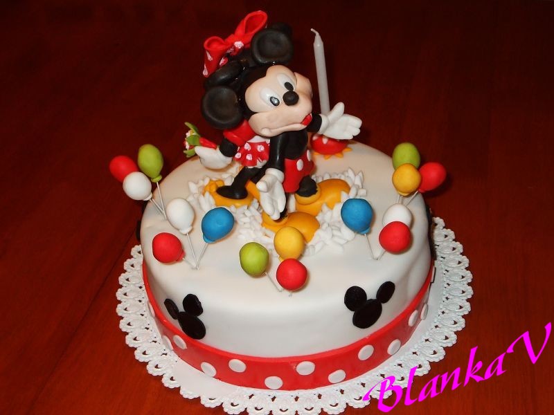Mickey a Minnie pro Markétku 1